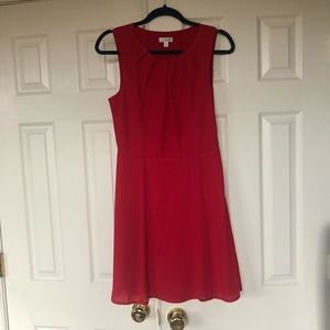 Red Sleeveless Dress
